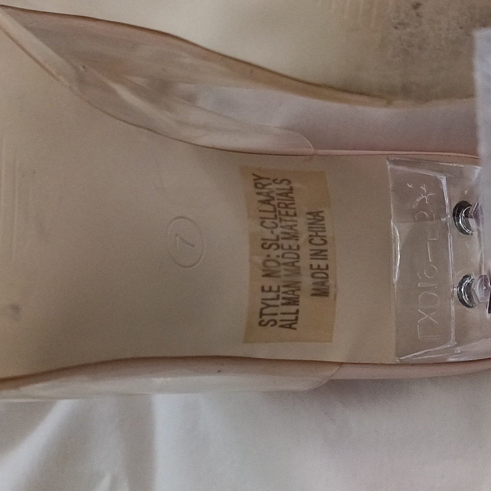 Shoeland Sexy Clear Heels - Picture 9 of 12